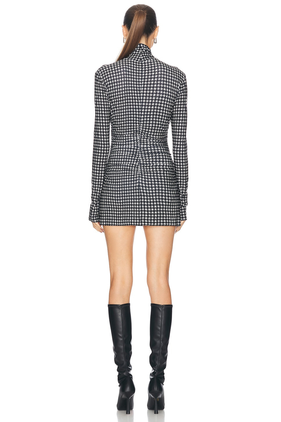 Long Sleeve Turtleneck Pickleball Dress - 3