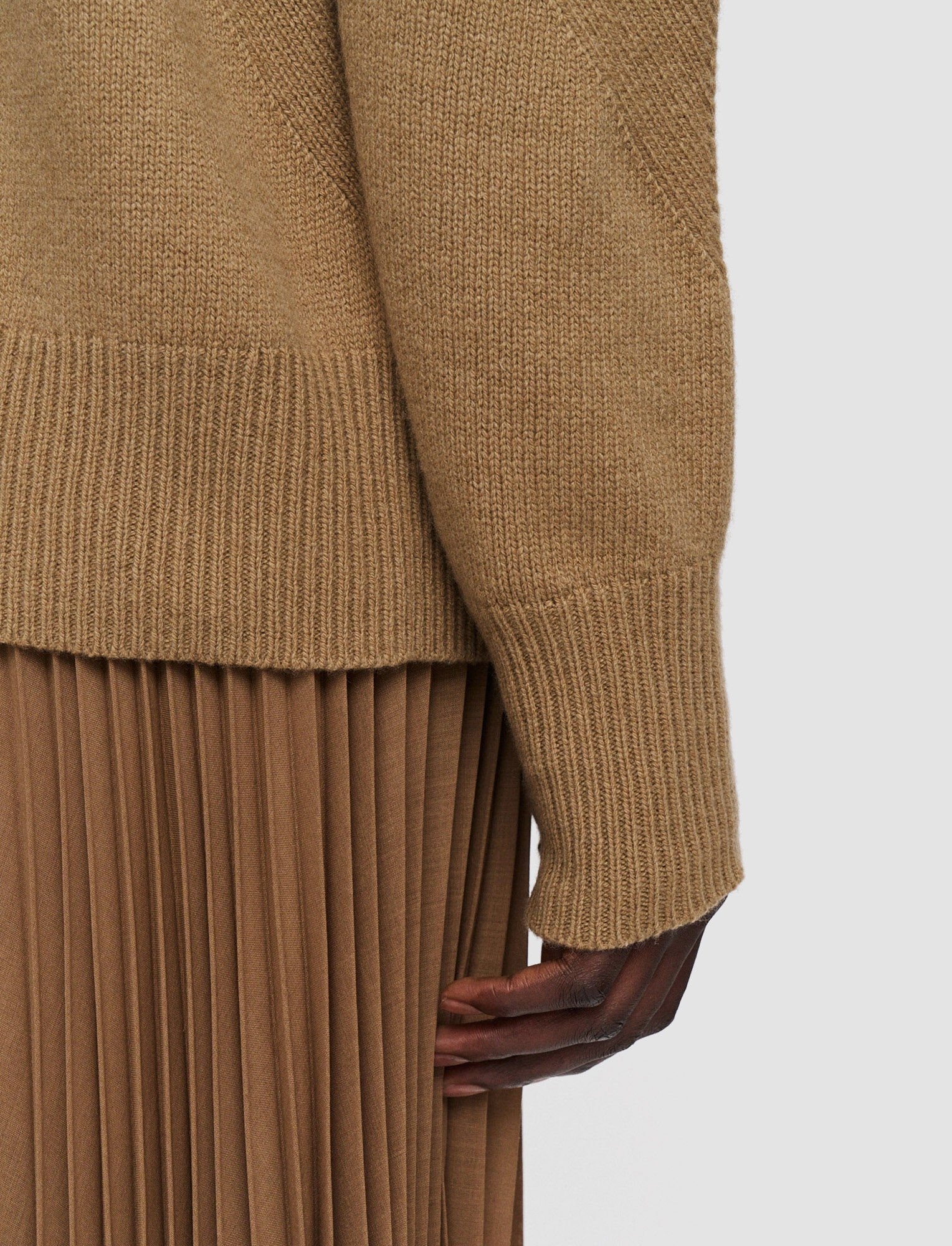 Soft Wool High Neck Jumper - 6
