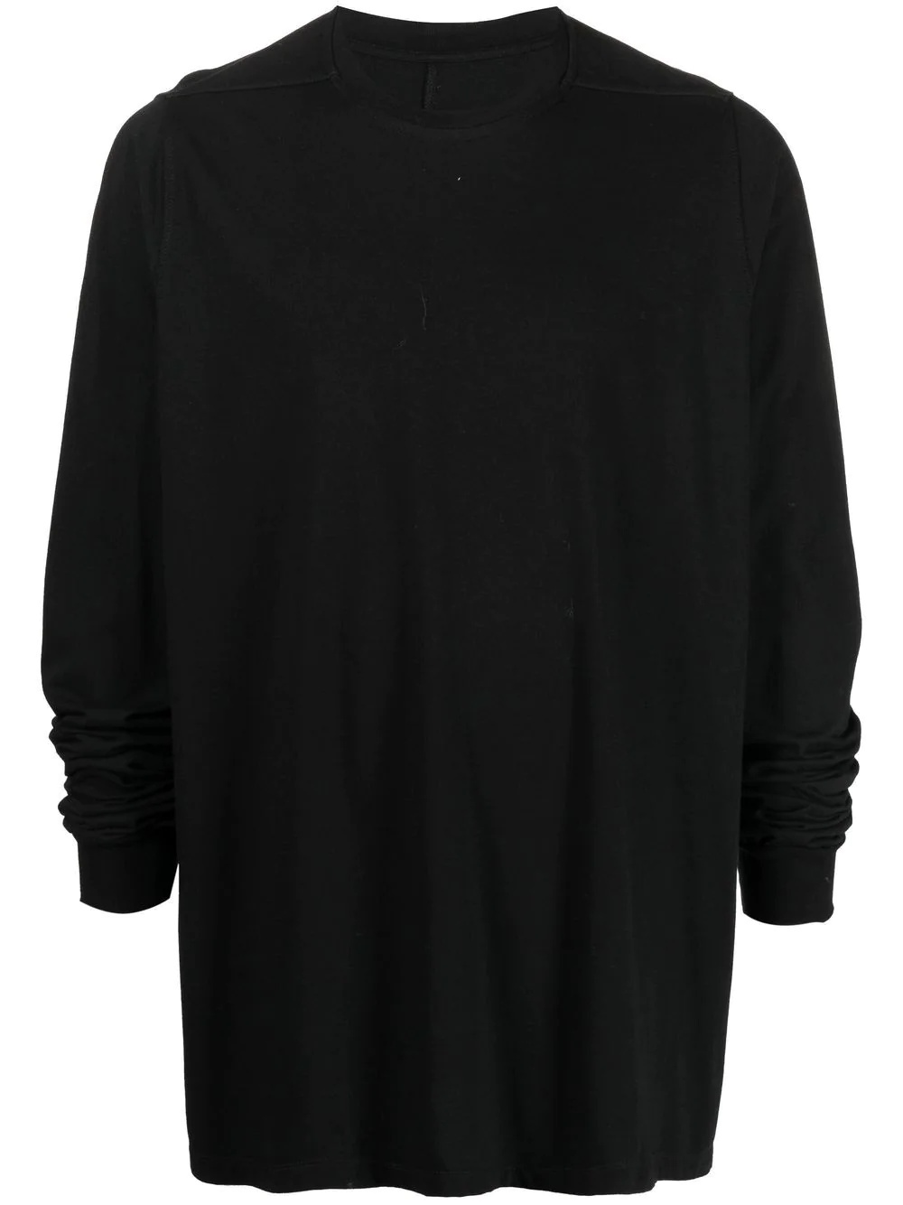 crew neck long-sleeved T-shirt - 1