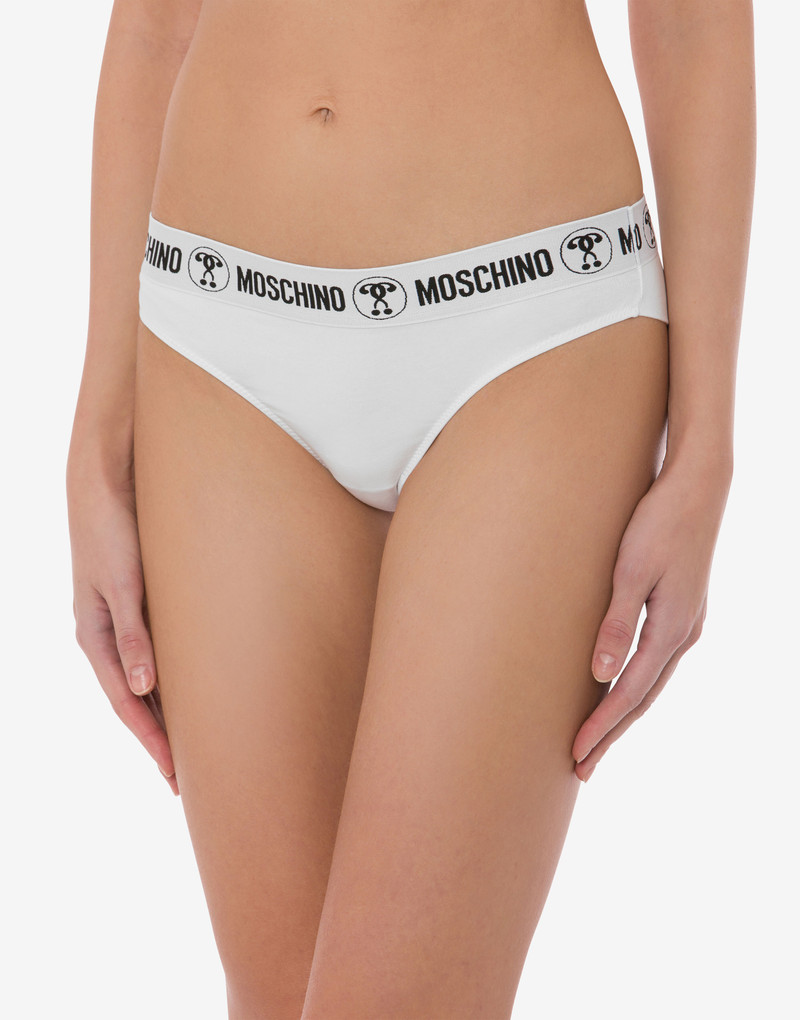 Moschino DOUBLE QUESTION MARK BRAZILIAN BRIEFS outlook
