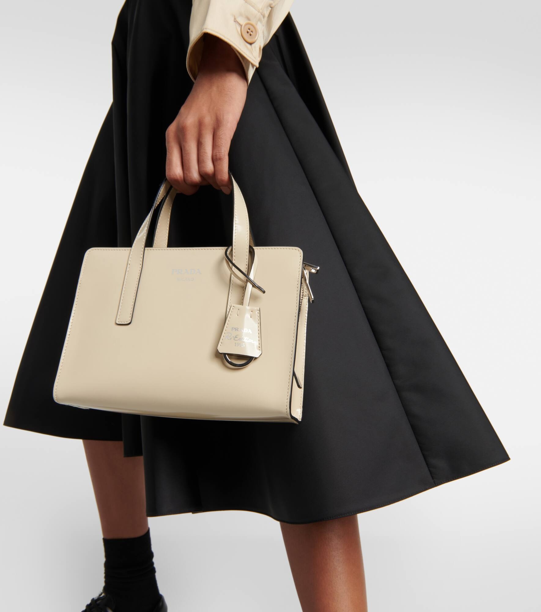 Re-Edition 1995 Medium leather tote bag - 2