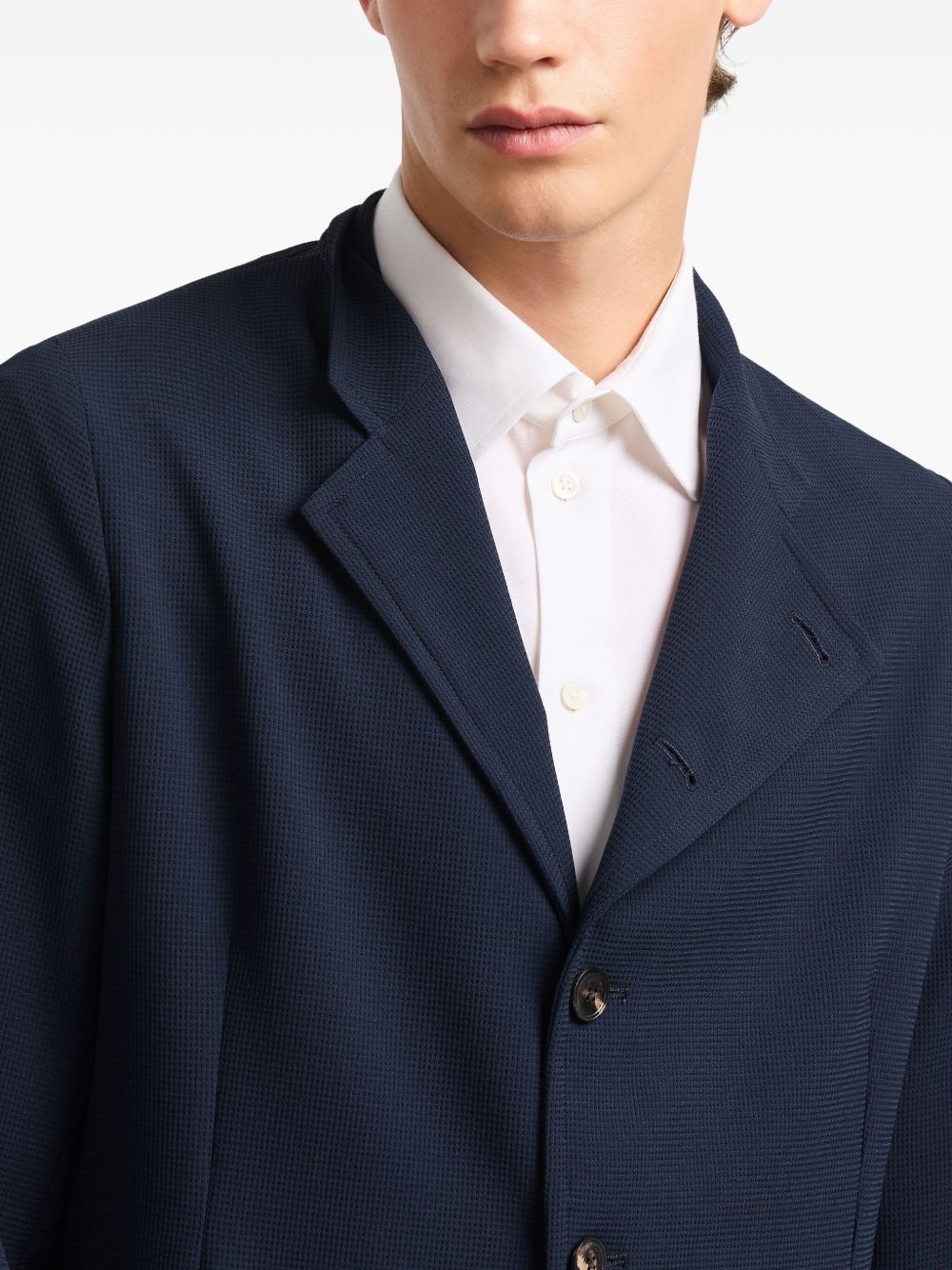 single-breasted blazer - 5