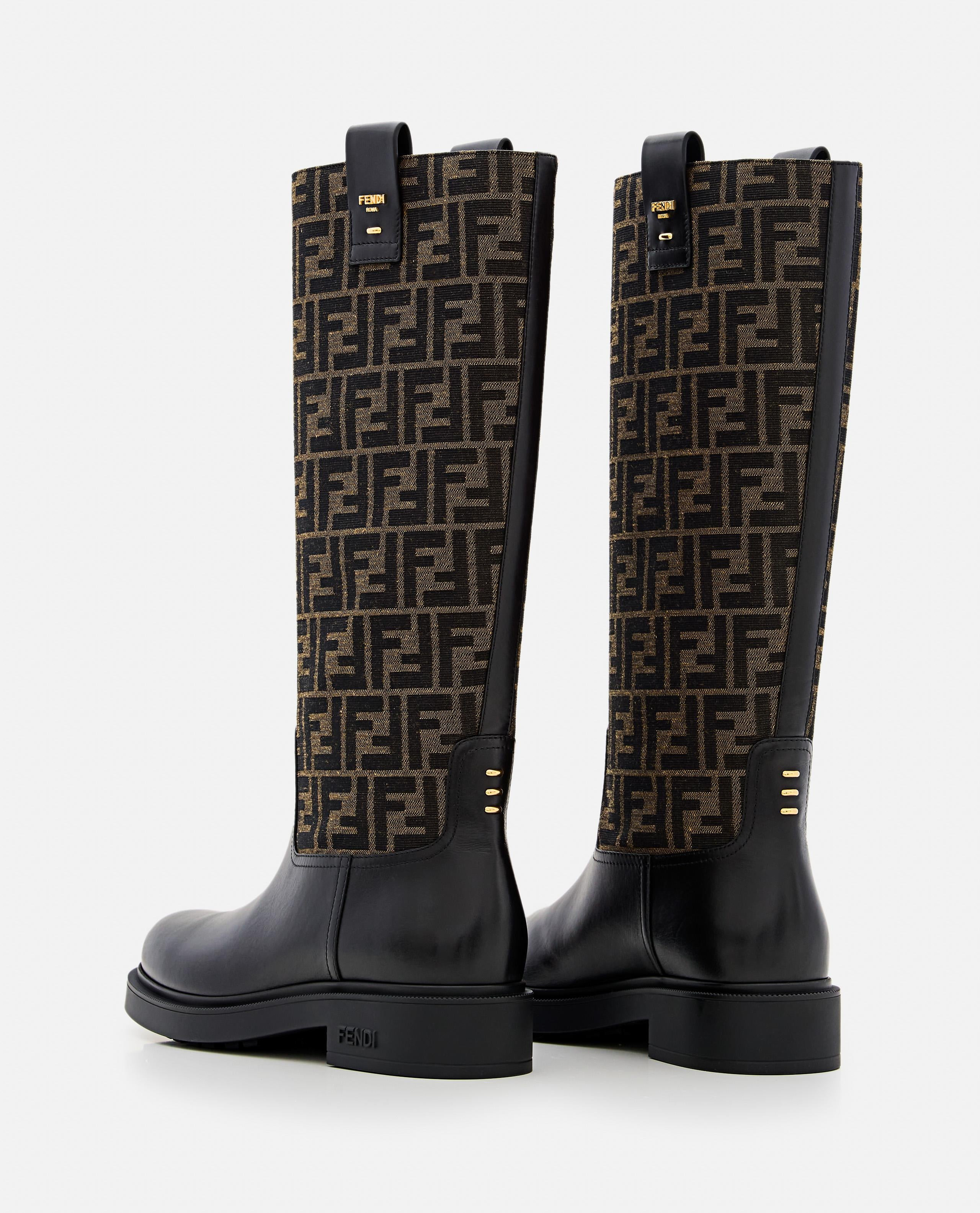 FF JACQUARD HIGH BOOTS - 5