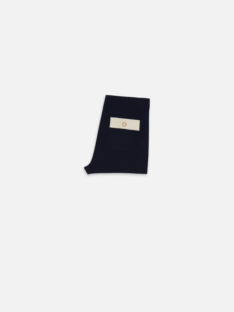 FRAME The Rugby Short in Navy Multi outlook