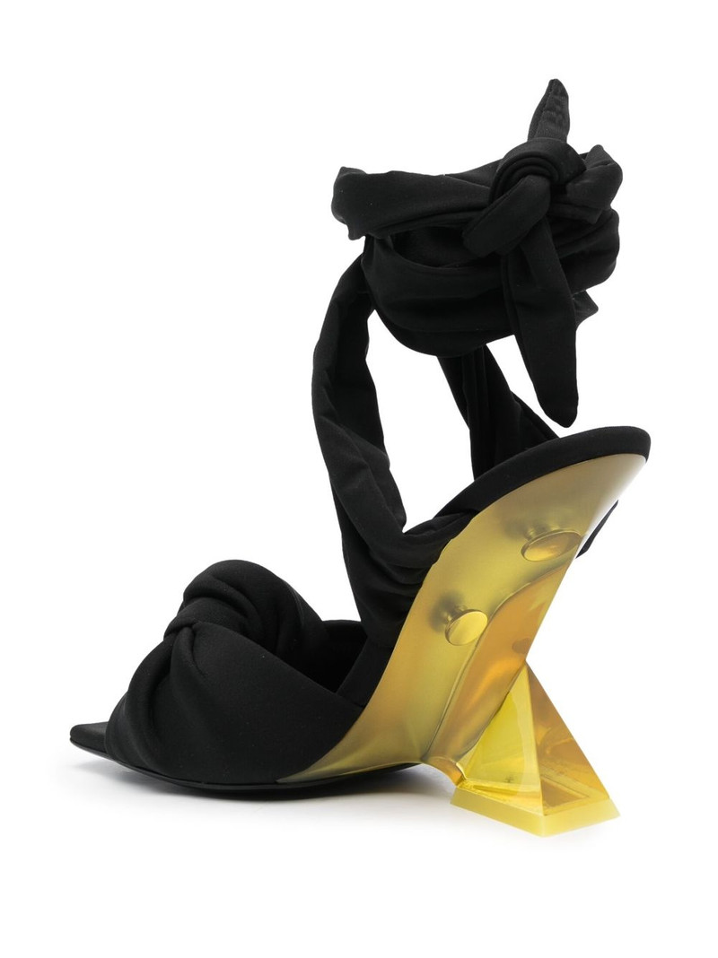 Duse 85mm sculpted-heel sandals 3