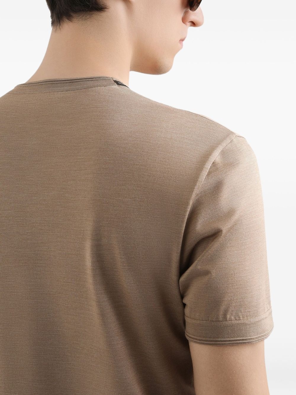 silk t-shirt - 5