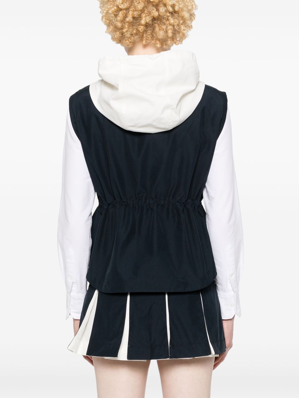 ripstop hooded gilet - 4