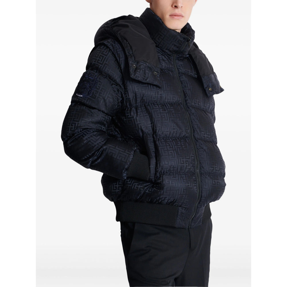 Balmain Black Jackets - Padded & Down Jackets Men - 6