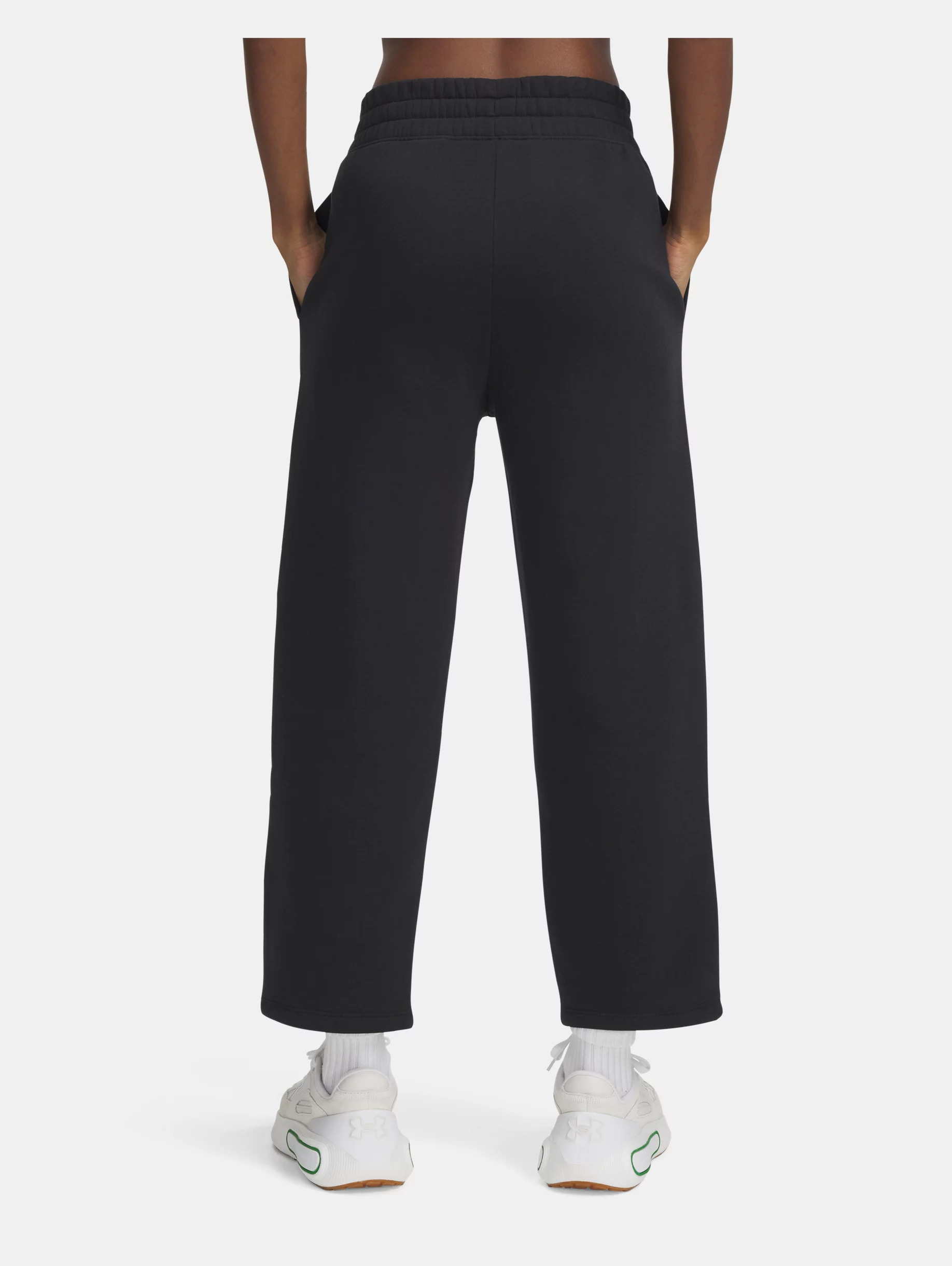 Women's UA Rival Fleece Pintuck Ankle Pants - 2