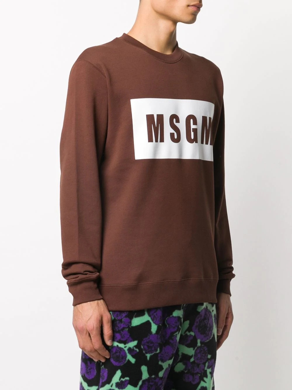 logo-print sweatshirt - 3