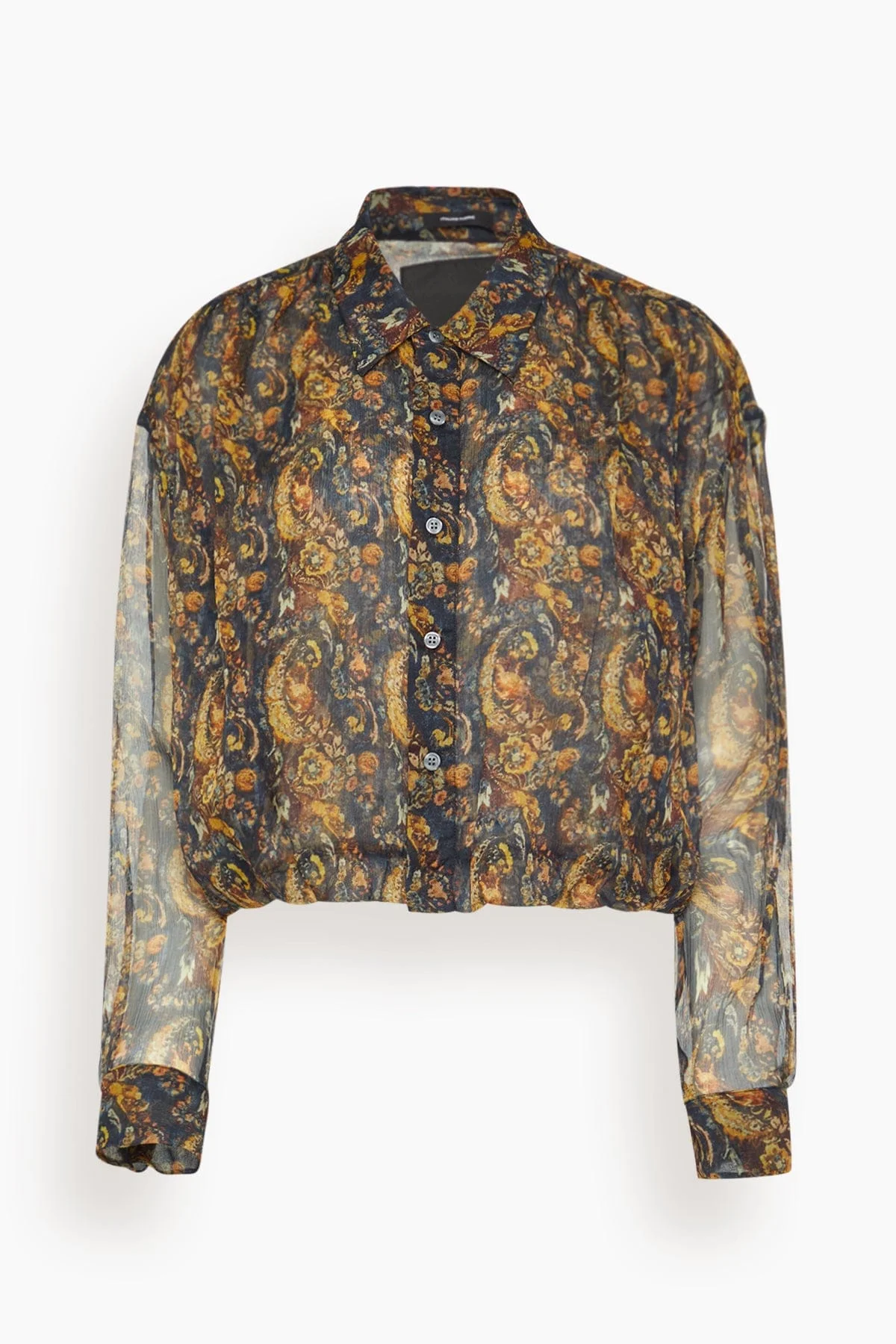 Bubble Shirt in Multicolor Paisley - 1