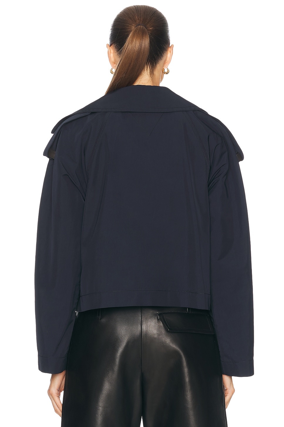 Cropped Trench Coat - 3