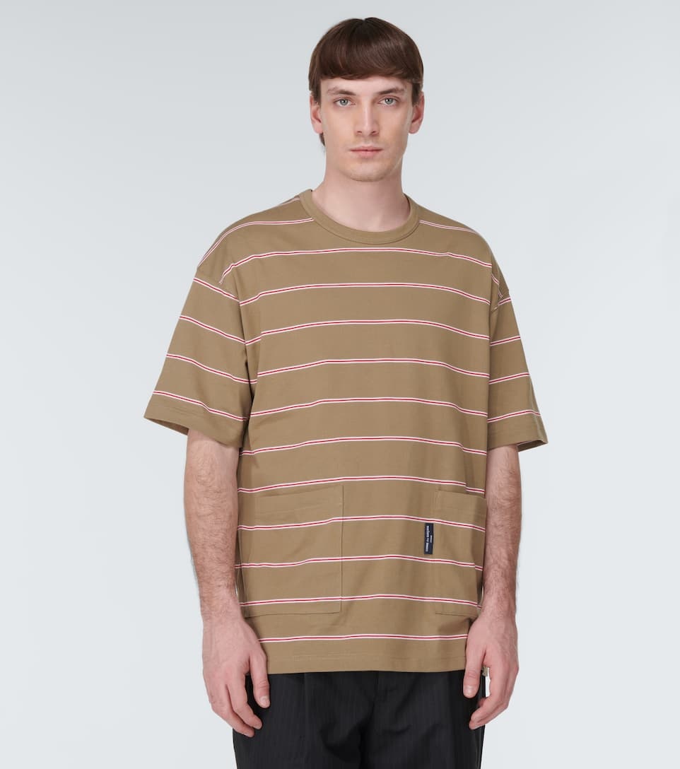 Striped cotton T-shirt - 3