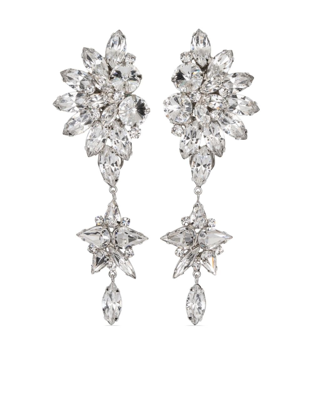 Emberlynn crystal-embellished earrings - 1