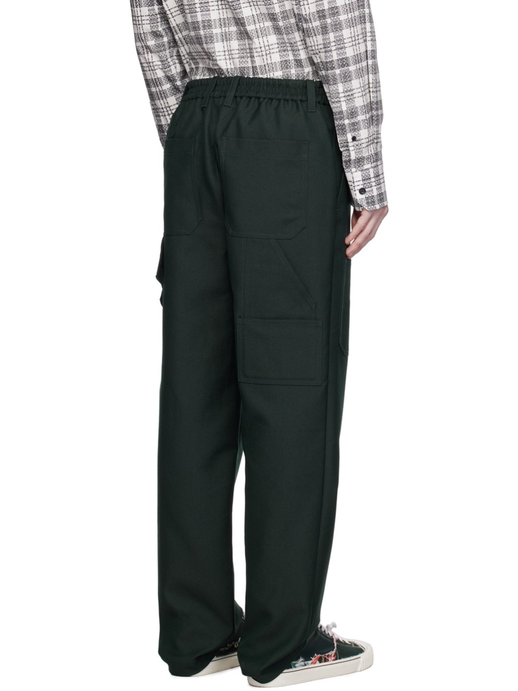 Green Carpenter Trousers - 3