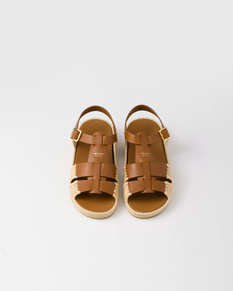 Leather sandals 3