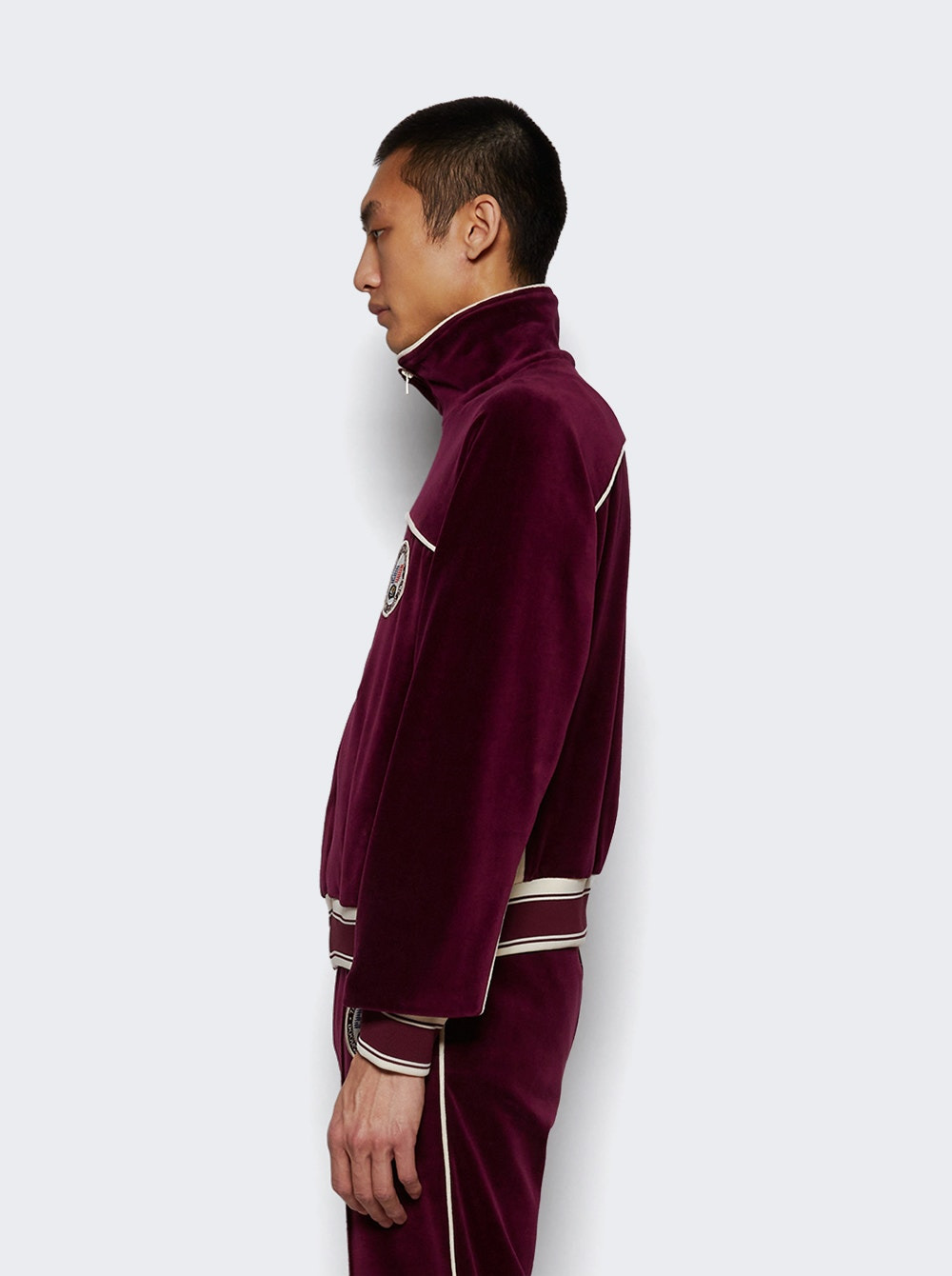 Lm Track Jacket Burgundy - 3