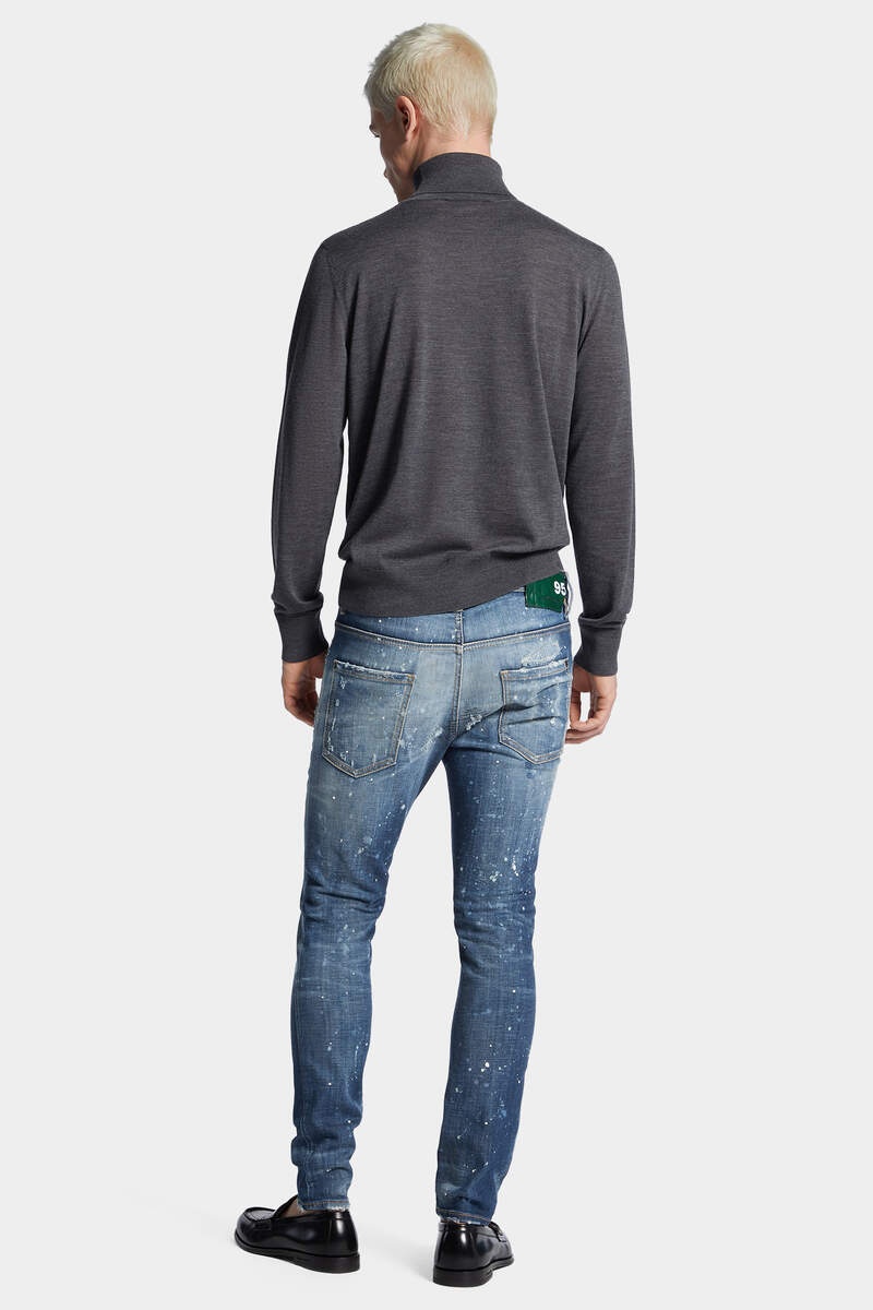 MEDIUM GALAXY WASH SUPERTWINKY JEANS - 4