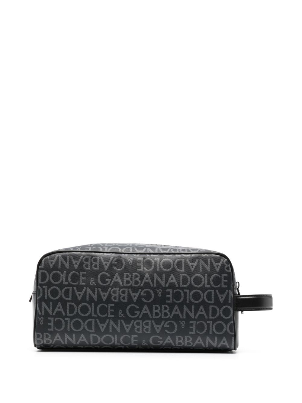 logo-print wash bag - 2