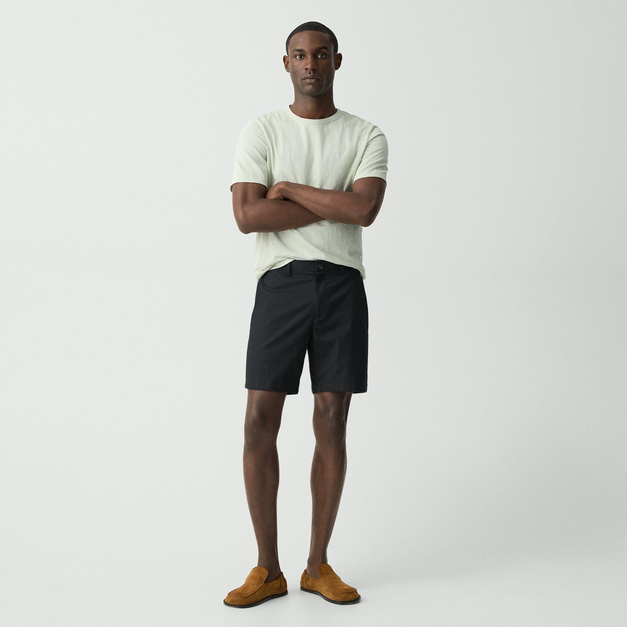 Zaine Short in Stretch Cotton - 2