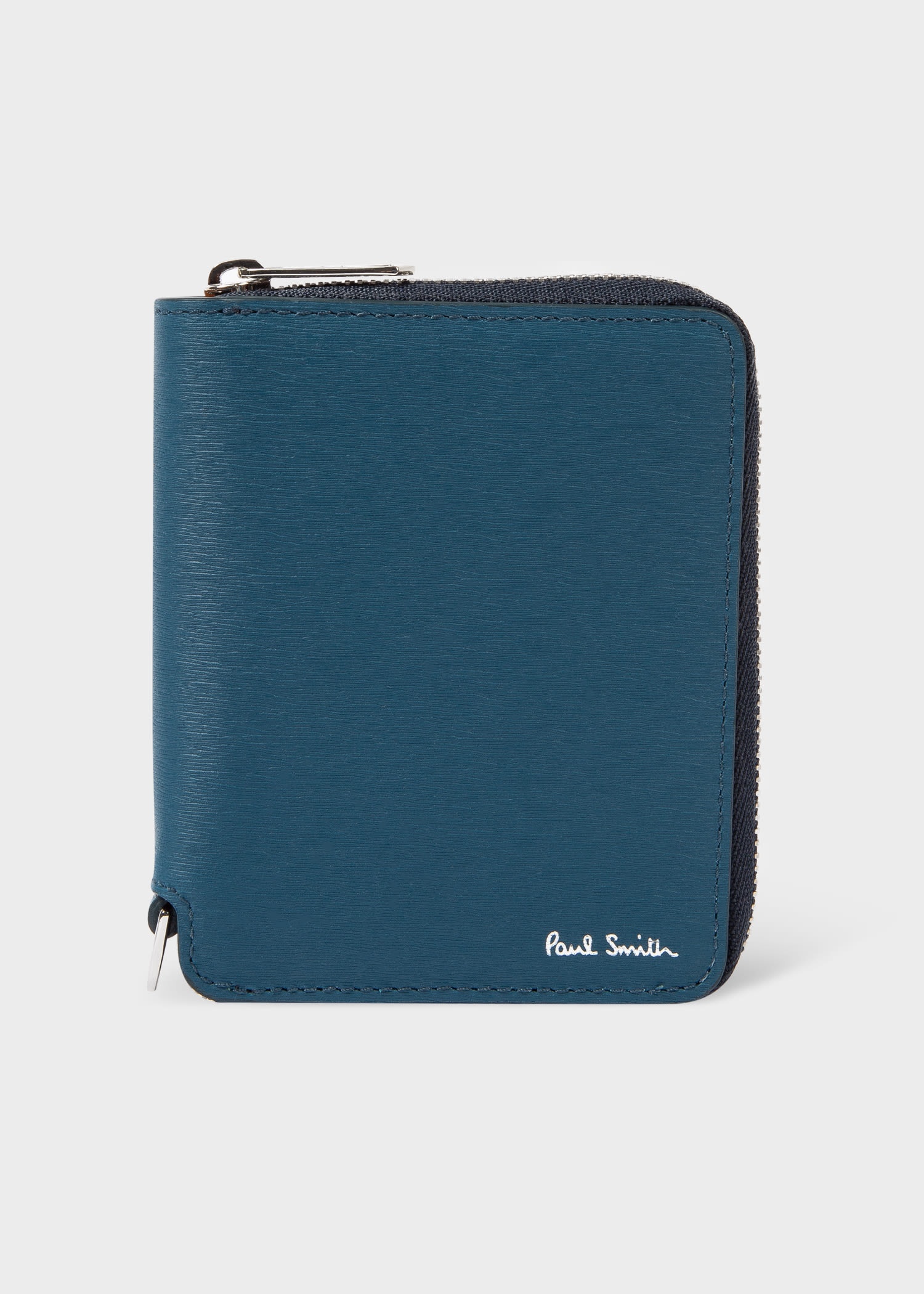 Leather Zip-Around Wallet - 1