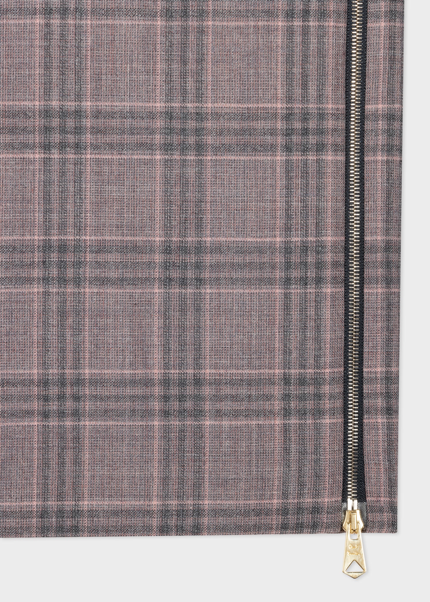 Check Wool Vest - 2