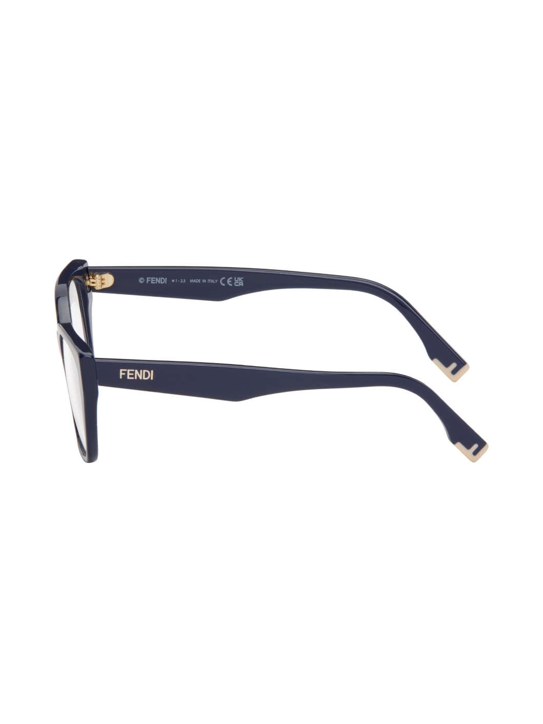 Blue Fendi Way Glasses - 3