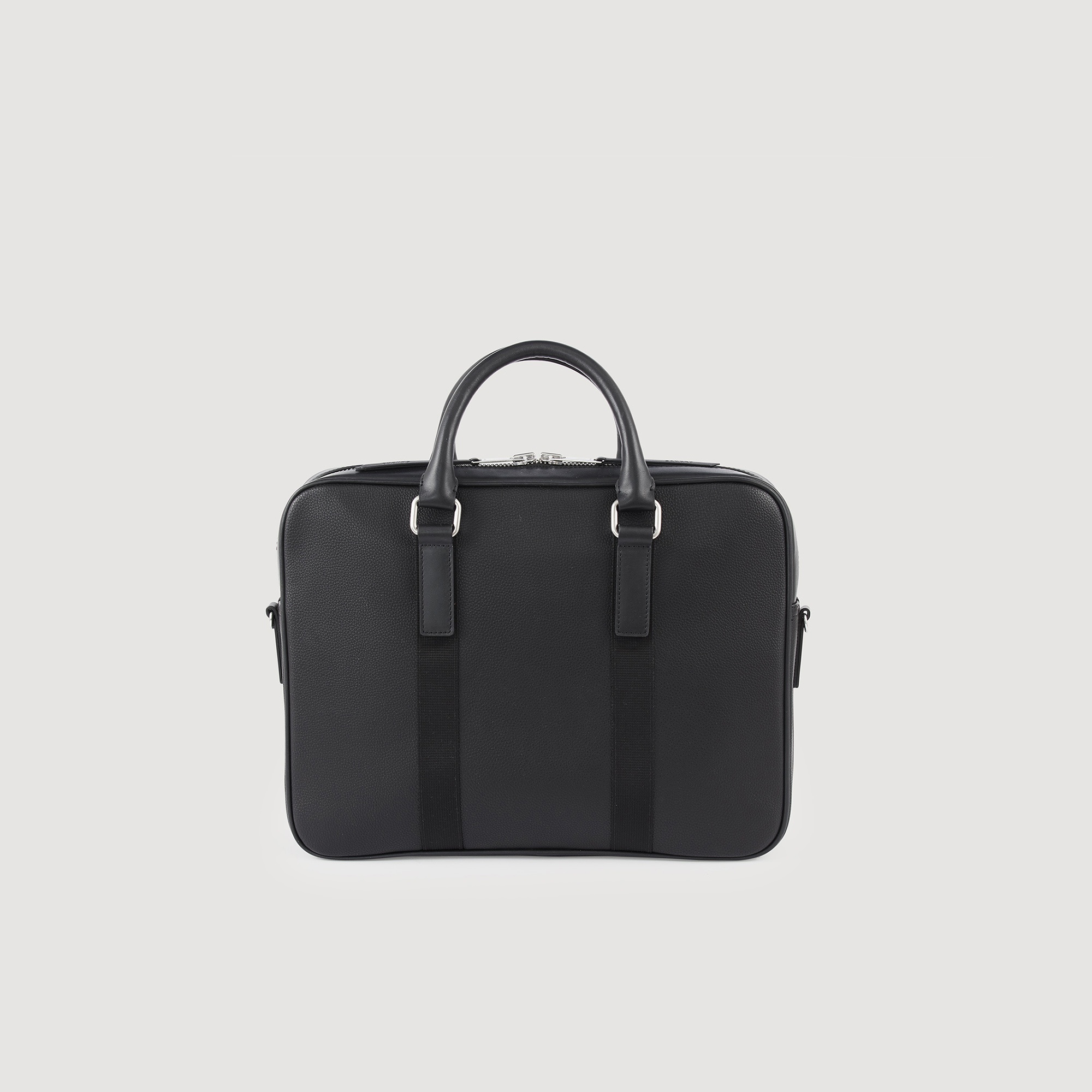 Large briefcase in coated canvas - 4