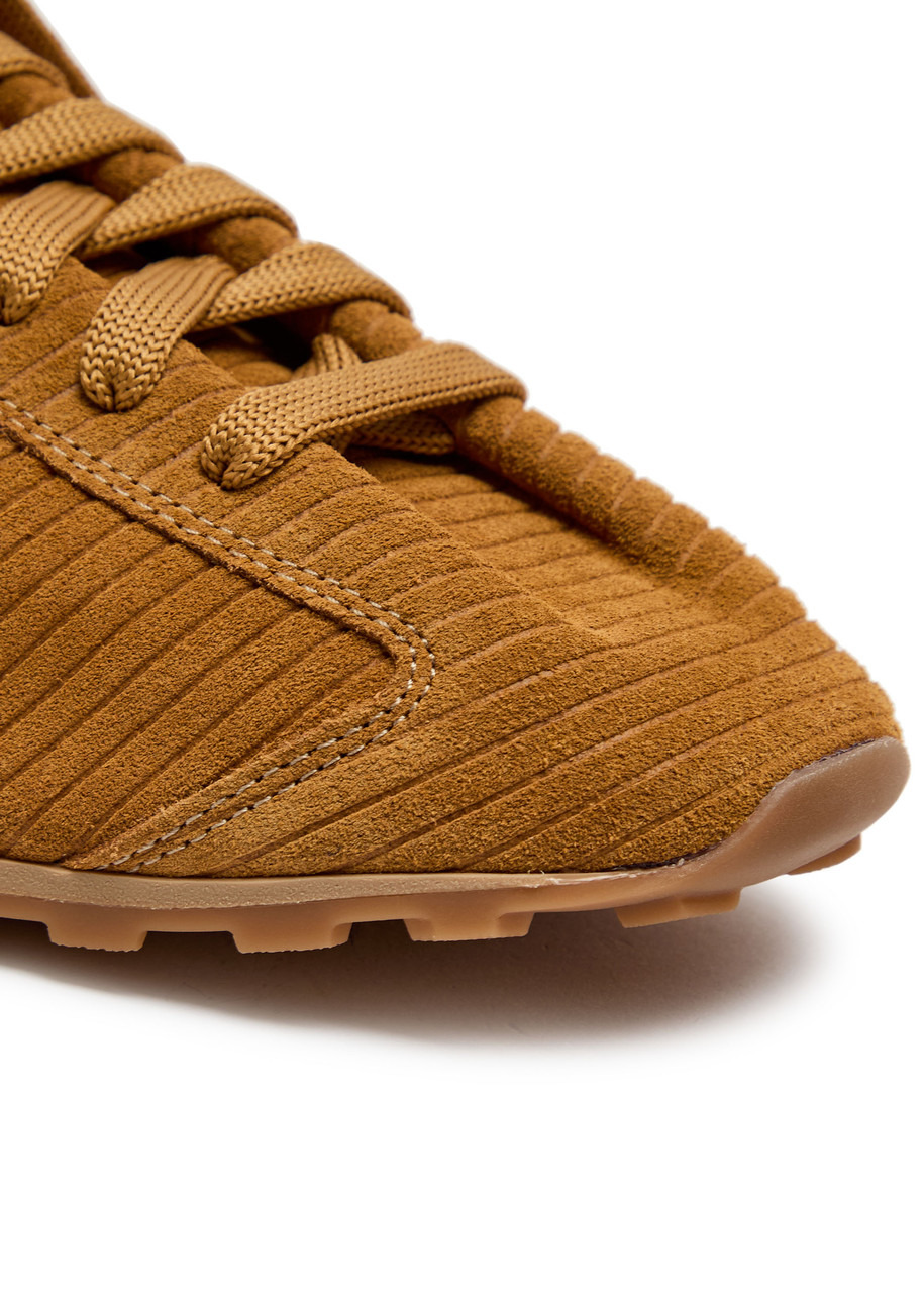 Jacquemus Les Tennis Ribbed Suede Sneakers - 4