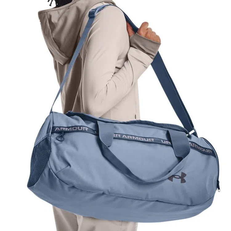 Under Armour Undeniable Travel Bag 'Grey Purple' 1354946-767 - 3