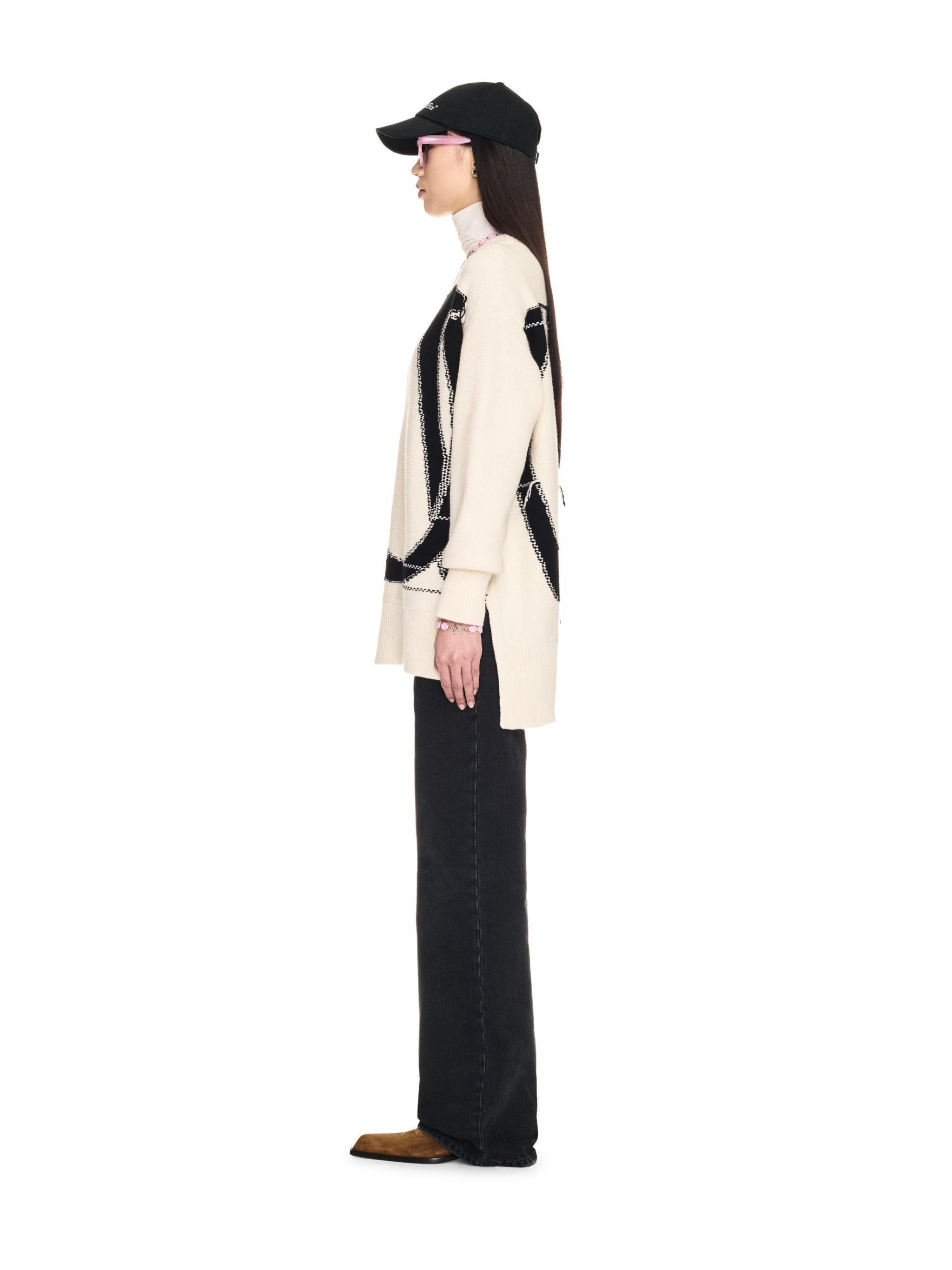 Ow Maxi Logo Crewneck - 3