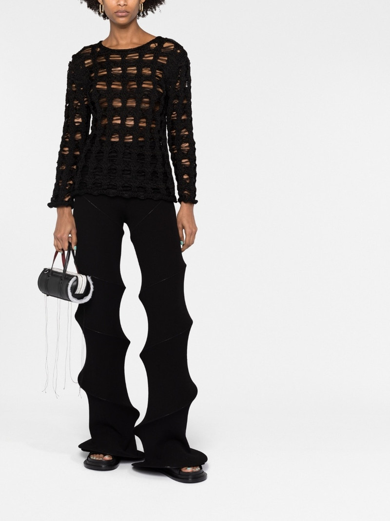 Comme Des Garçons open-knit jumper outlook