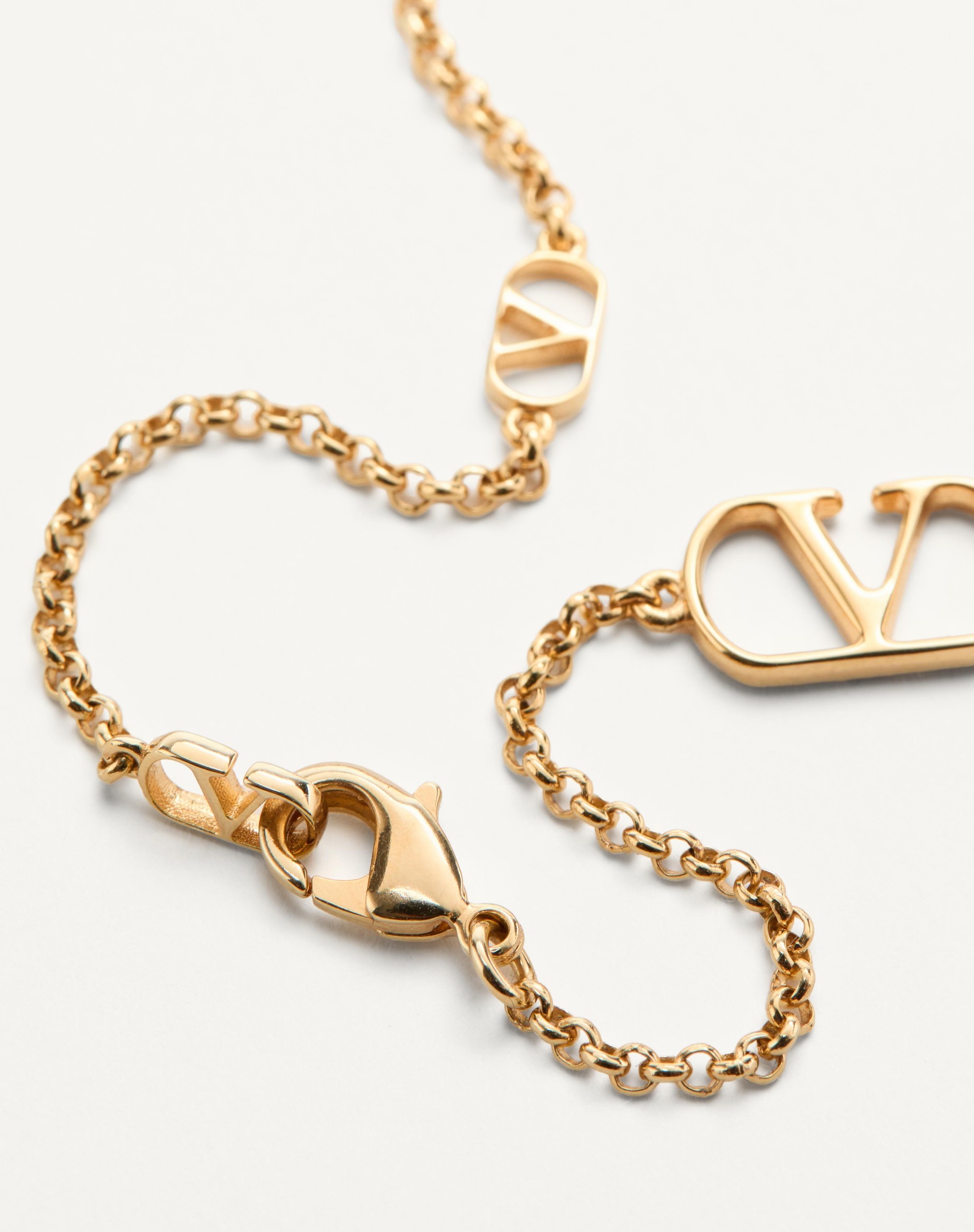VLOGO SIGNATURE METAL NECKLACE - 4