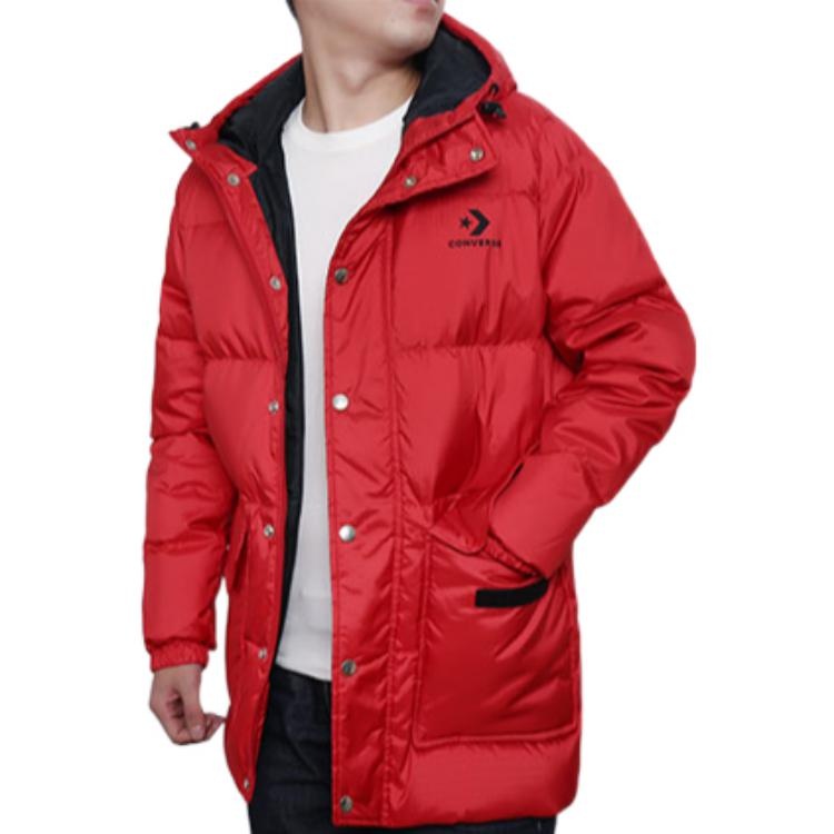 Converse Down Fill Puffer Jacket 'Red' 10006880-A03 - 4