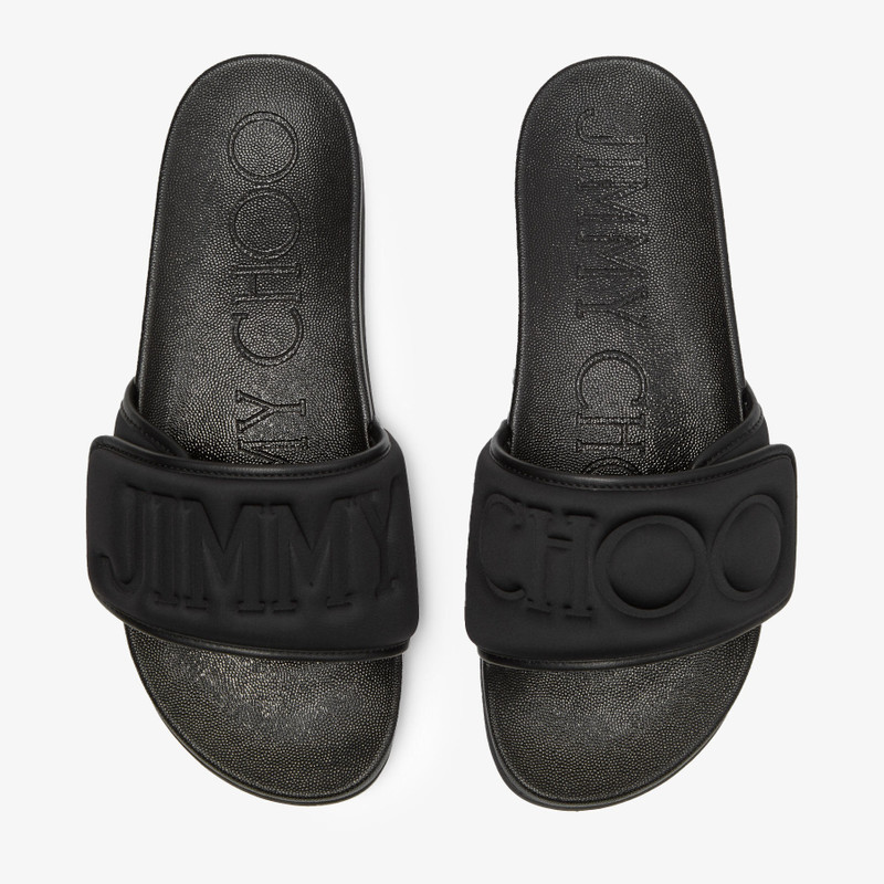 Fitz/M
Black Puffed Logo Lycra Slides 4
