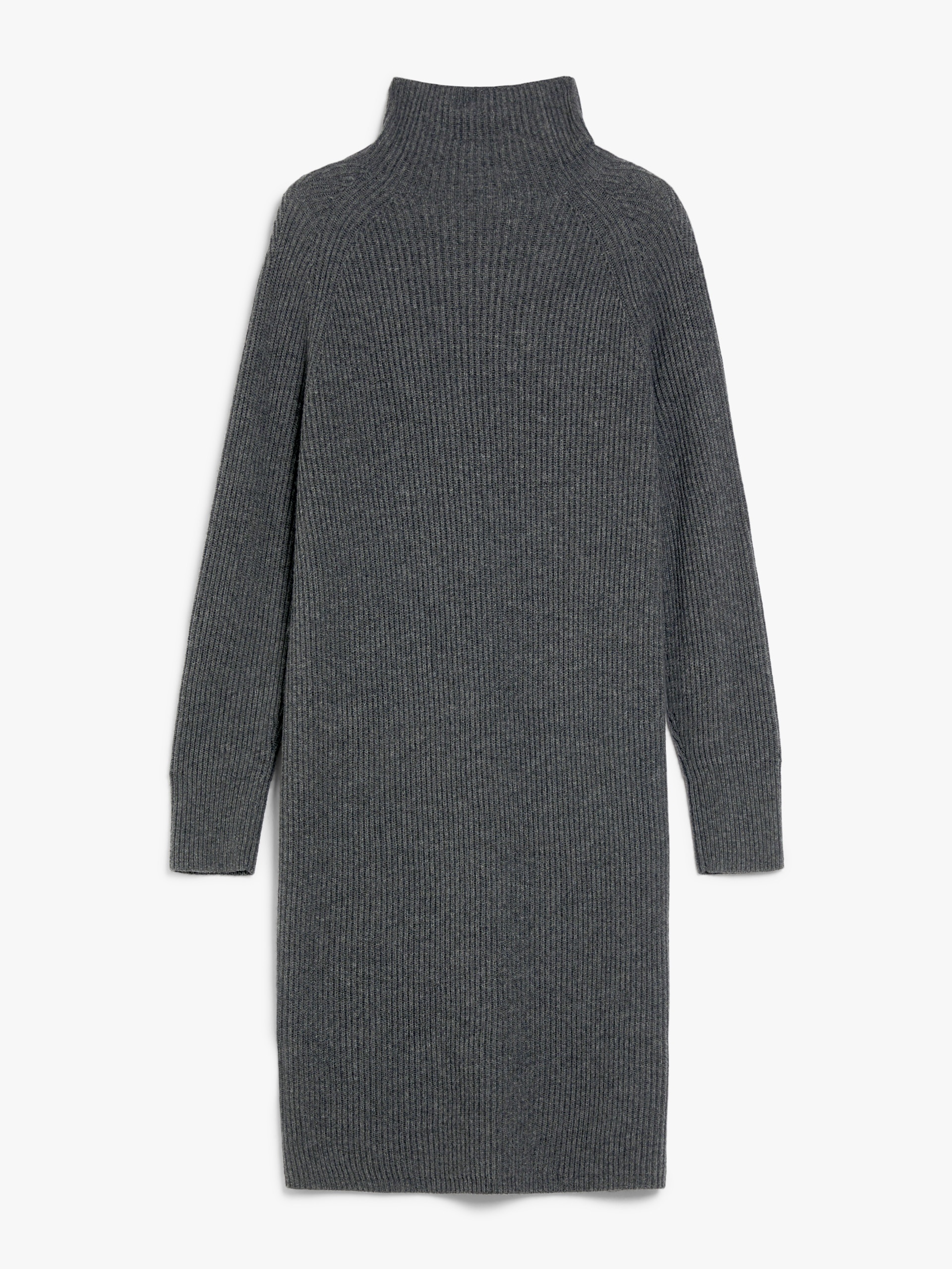 EBRIDI Ribbed cashmere-blend dress - 1