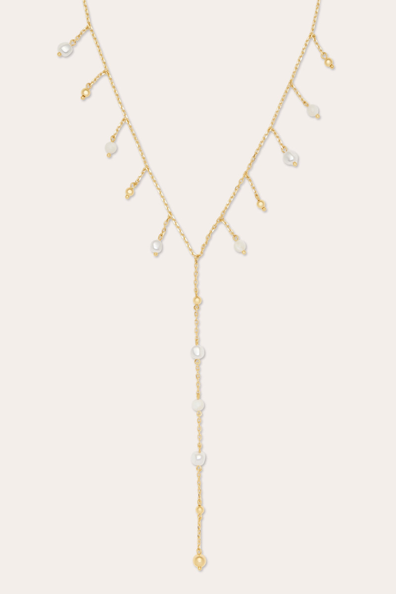 RAMY BROOK Irisa Pearl Lariat Necklace outlook