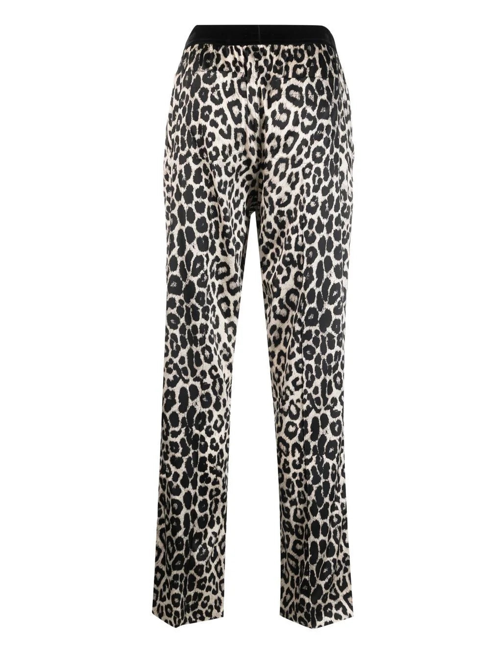 LOGO-WAIST SLIP-ON TROUSERS - 2
