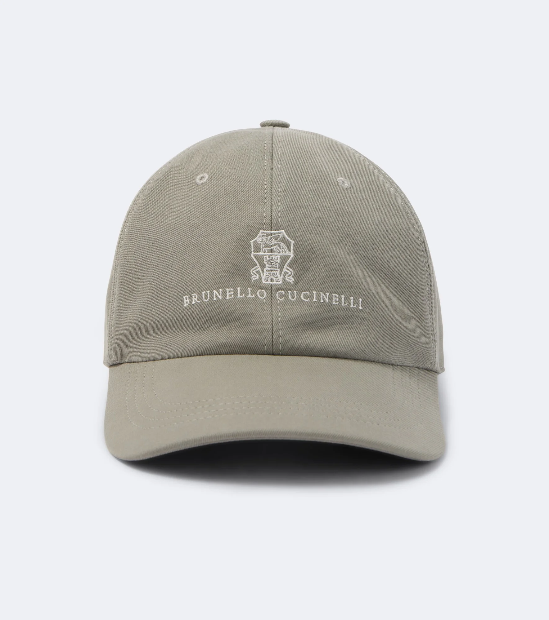 Logo cotton baseball cap - 1
