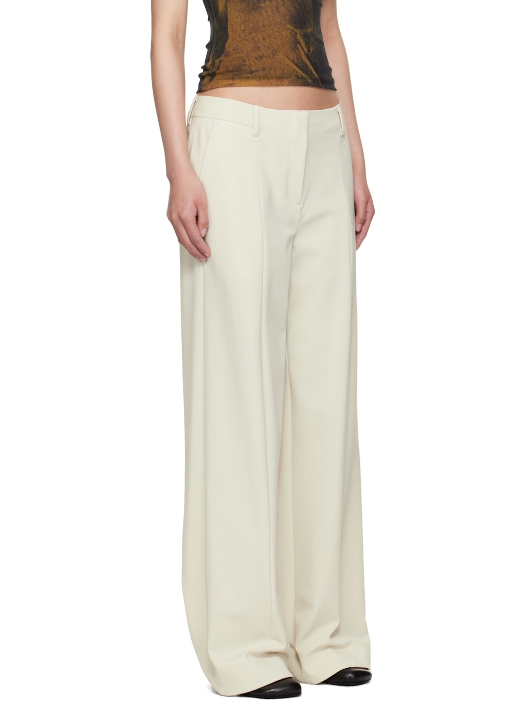 SSENSE Exclusive Off-White 'The Stirrup' Trousers - 2