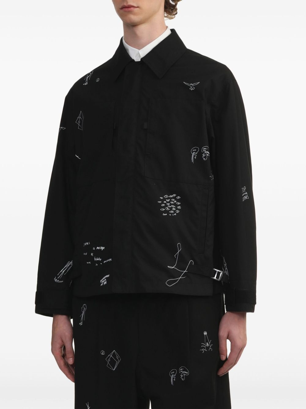 cotton shirt jacket - 3