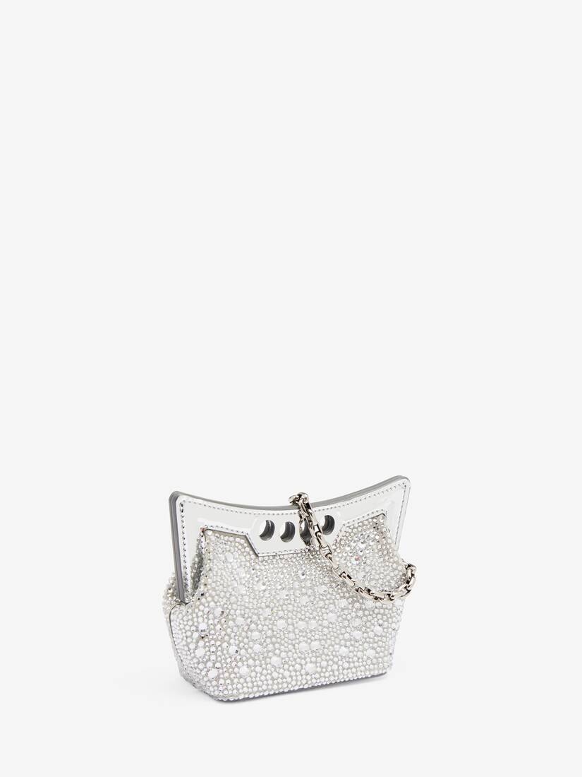 Women's The Micro Peak Bag in Silver - 2