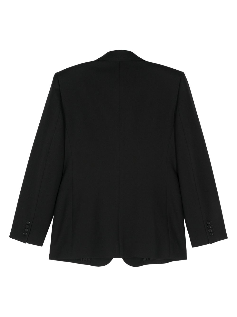 single-breasted virgin-wool blazer - 2