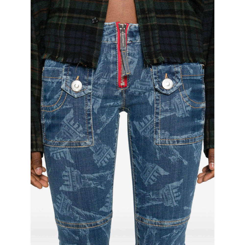 Dsquared2 Blue Denim - Skinny Jeans Women - 5