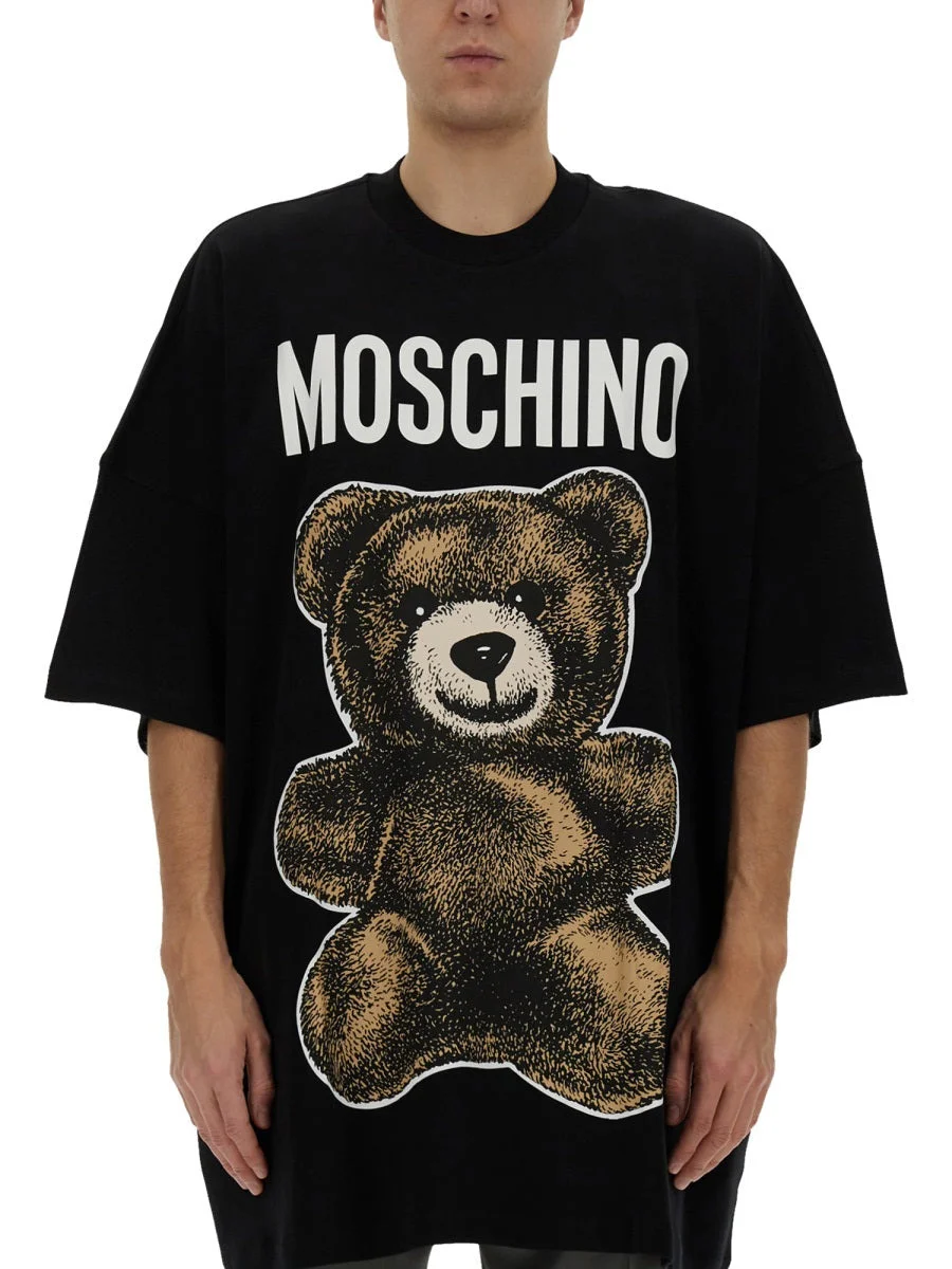 Moschino Men Teddy Bear T-Shirt - 1