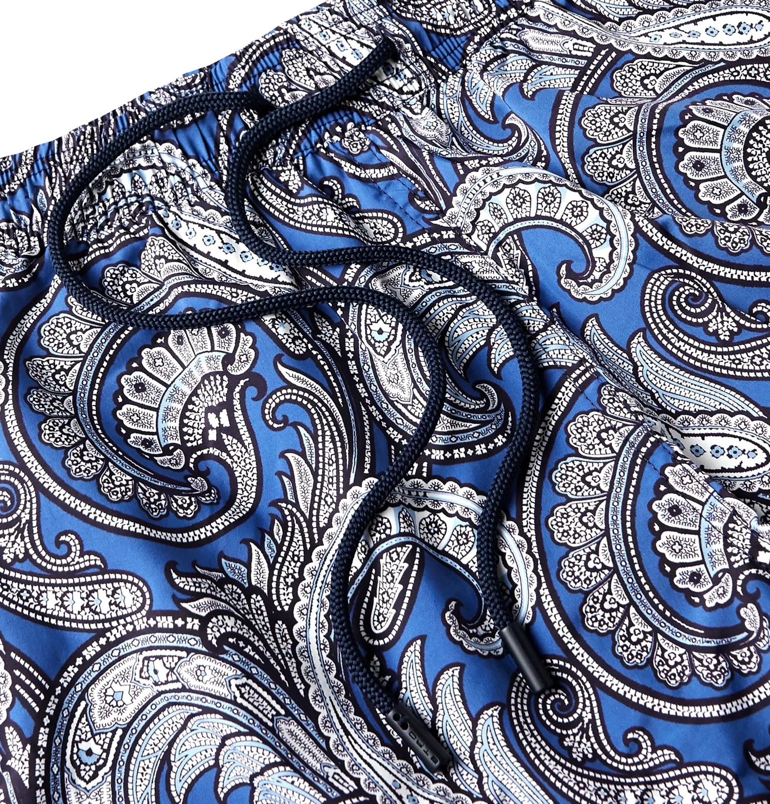 Paisley-Print Mid-Length Swim Shorts - 3