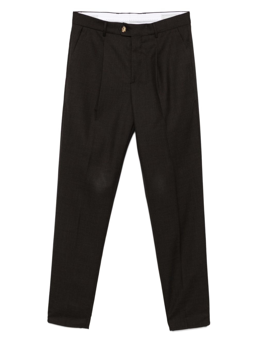 virgin wool trousers - 1
