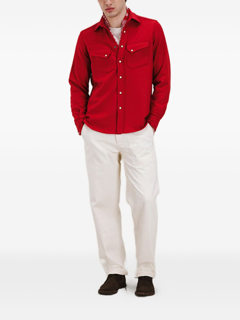 FORTELA flap-pocket shirt outlook