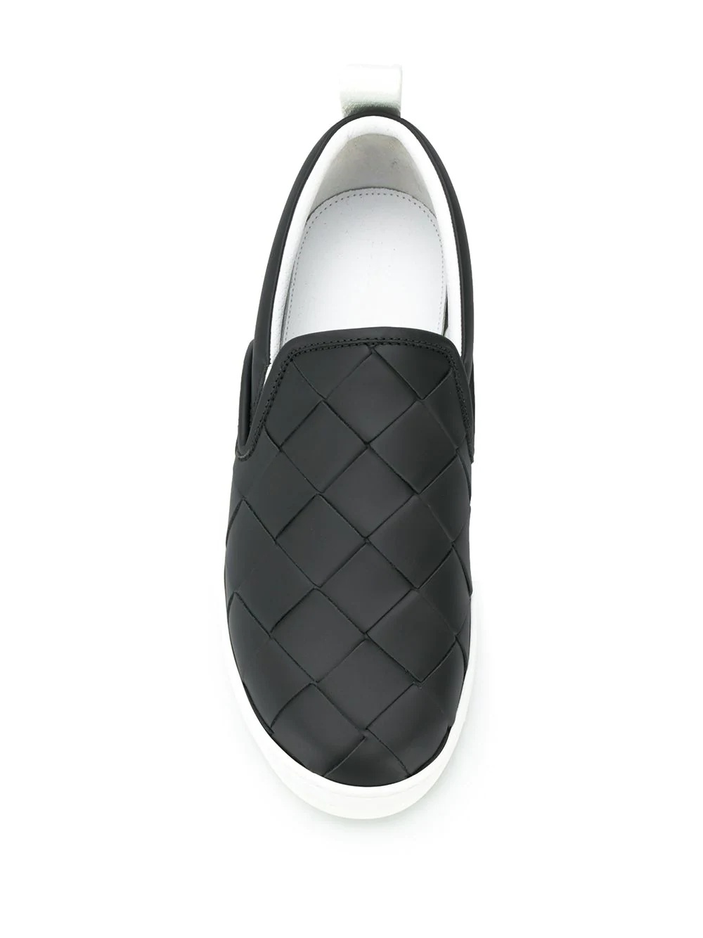 maxi weave slip-on sneakers - 4