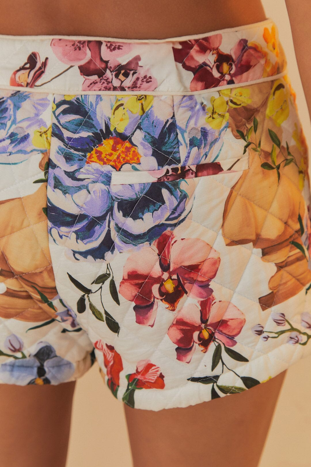 Off-White Greek Garden Shorts - 5
